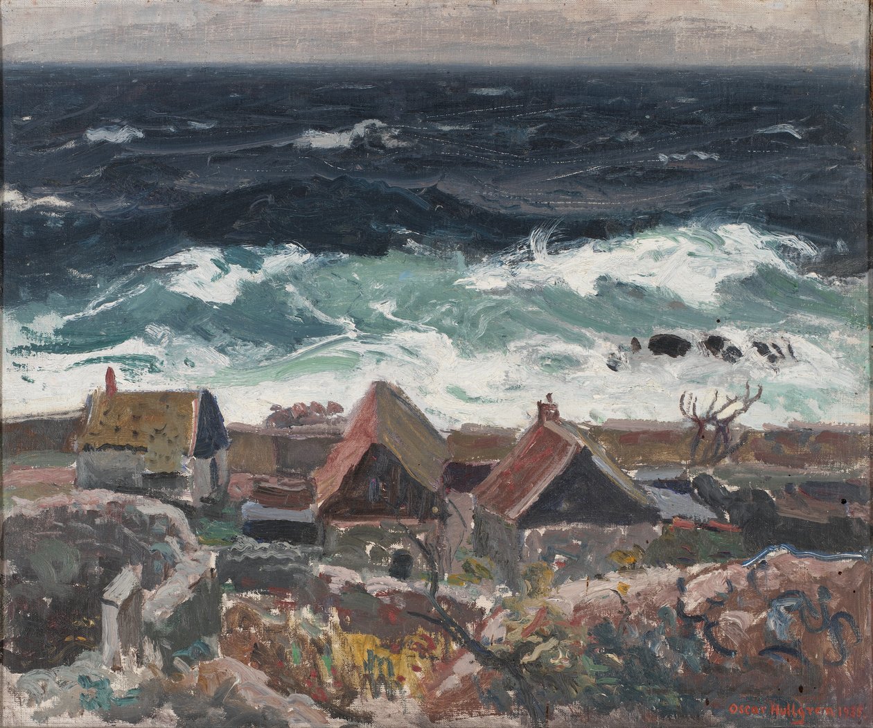 Havet ved Christiansø av Oscar Hullgren