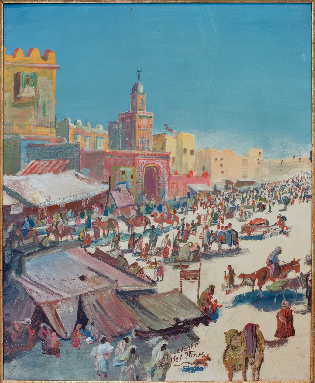 Tunis av Oskar Laske
