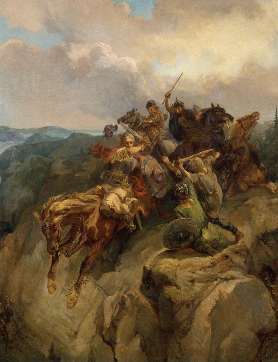 Kong Erik Værhatt, 1860. av Oskar Leonard Anderson