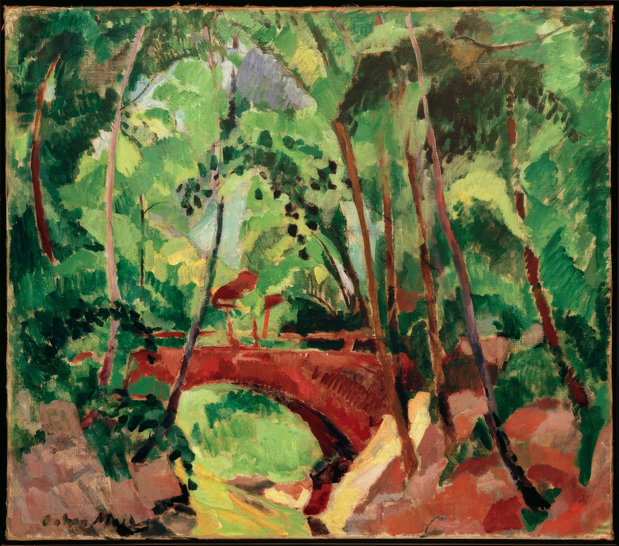 Grunewald-broen av Oskar Moll