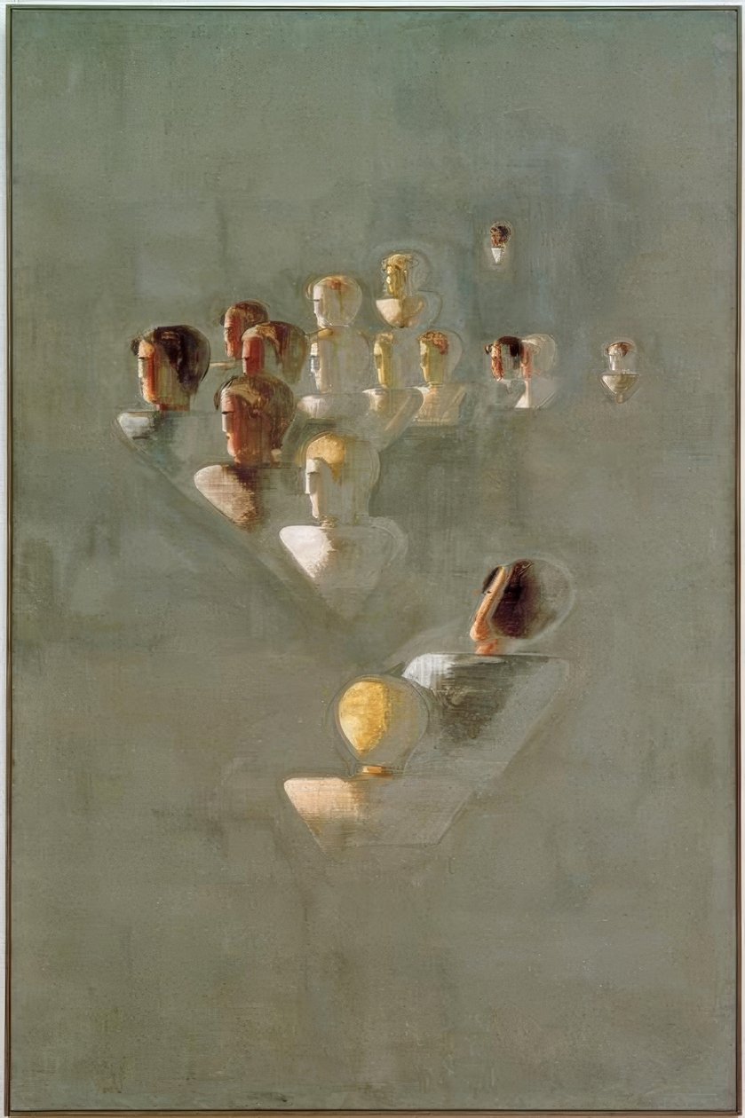 Folkwang-syklus: Leksjoner III av Oskar Schlemmer