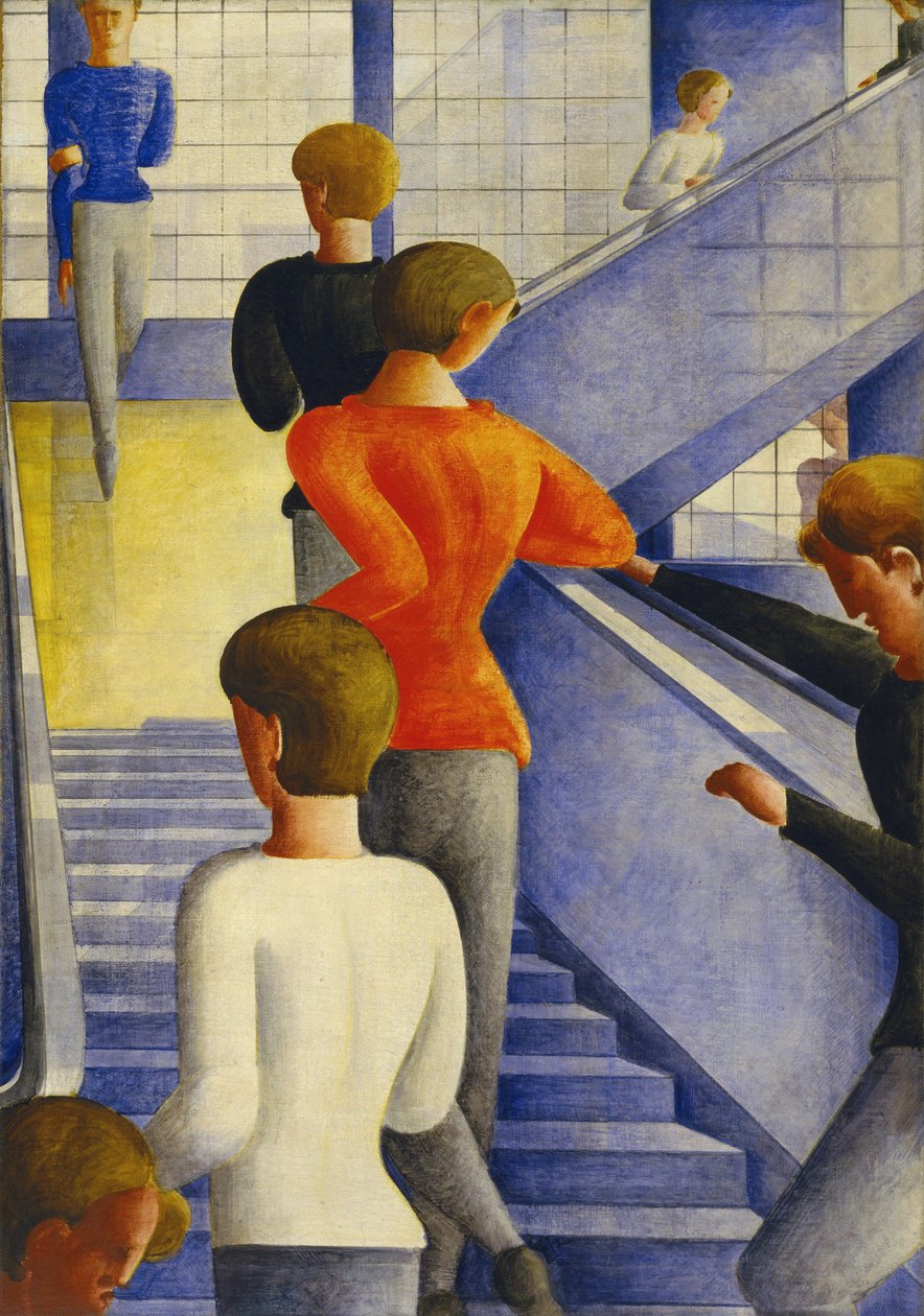 Bauhaus-trappen av Oskar Schlemmer