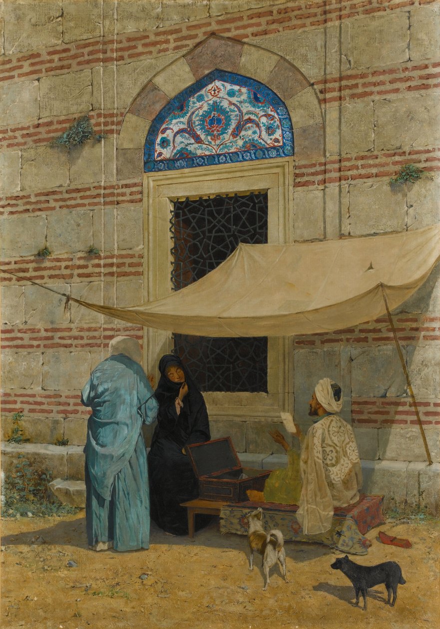 Arzuhalci, offentlig skriver av Osman Hamdi Bey