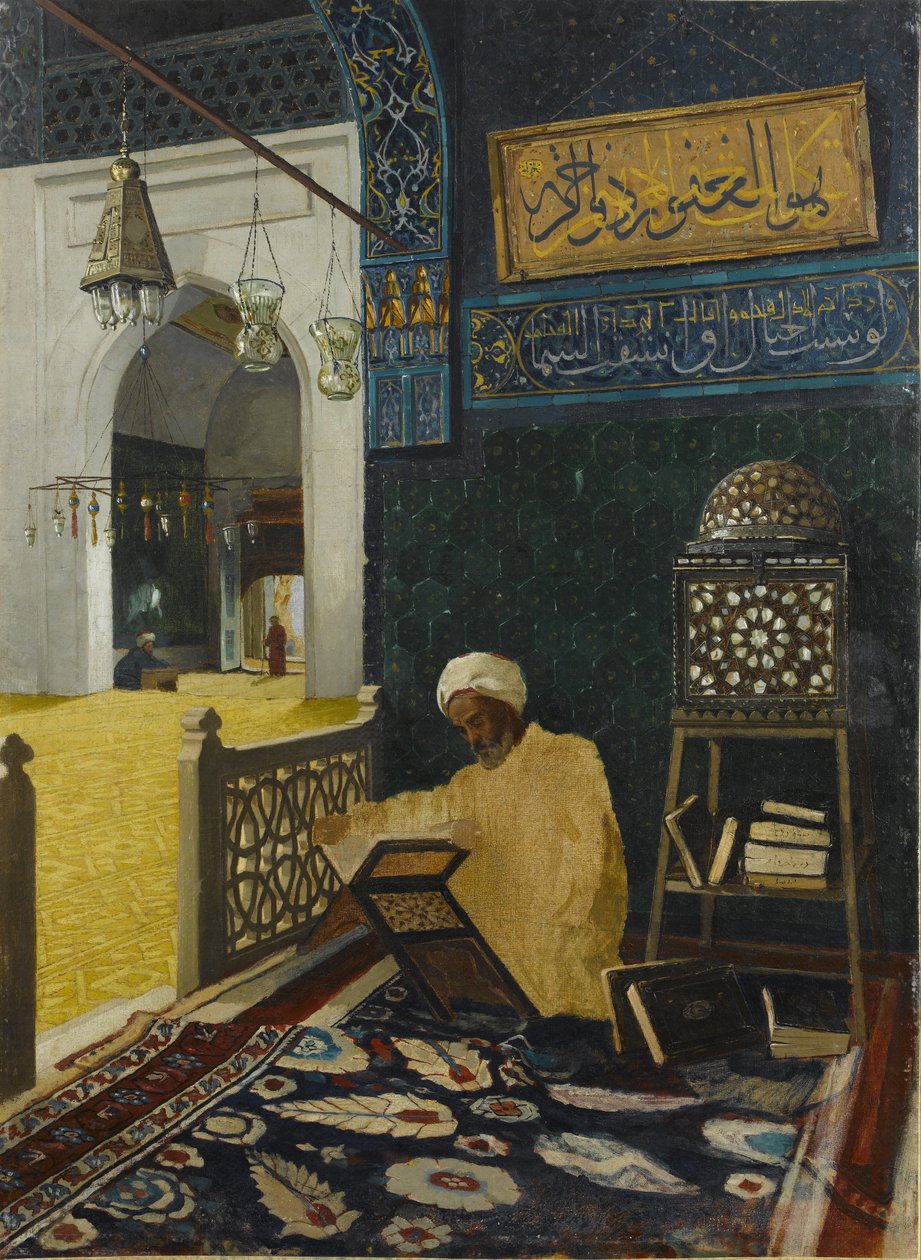 Kur’an Tilaveti, resitere Koranen av Osman Hamdi Bey