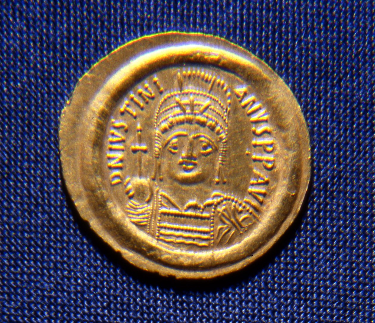 Mynt av kong Totila, 541-52 (metall) av Ostrogothic
