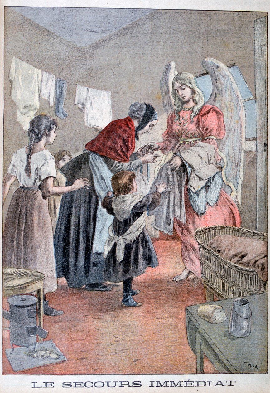 Øyeblikkelig hjelp, 1899. av Oswaldo Tofani