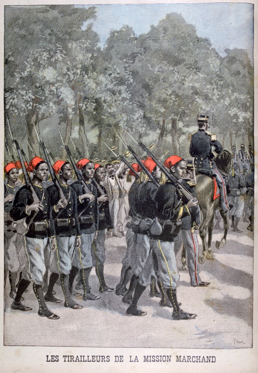 Riflemen, Frankrike, 1899 av Oswaldo Tofani