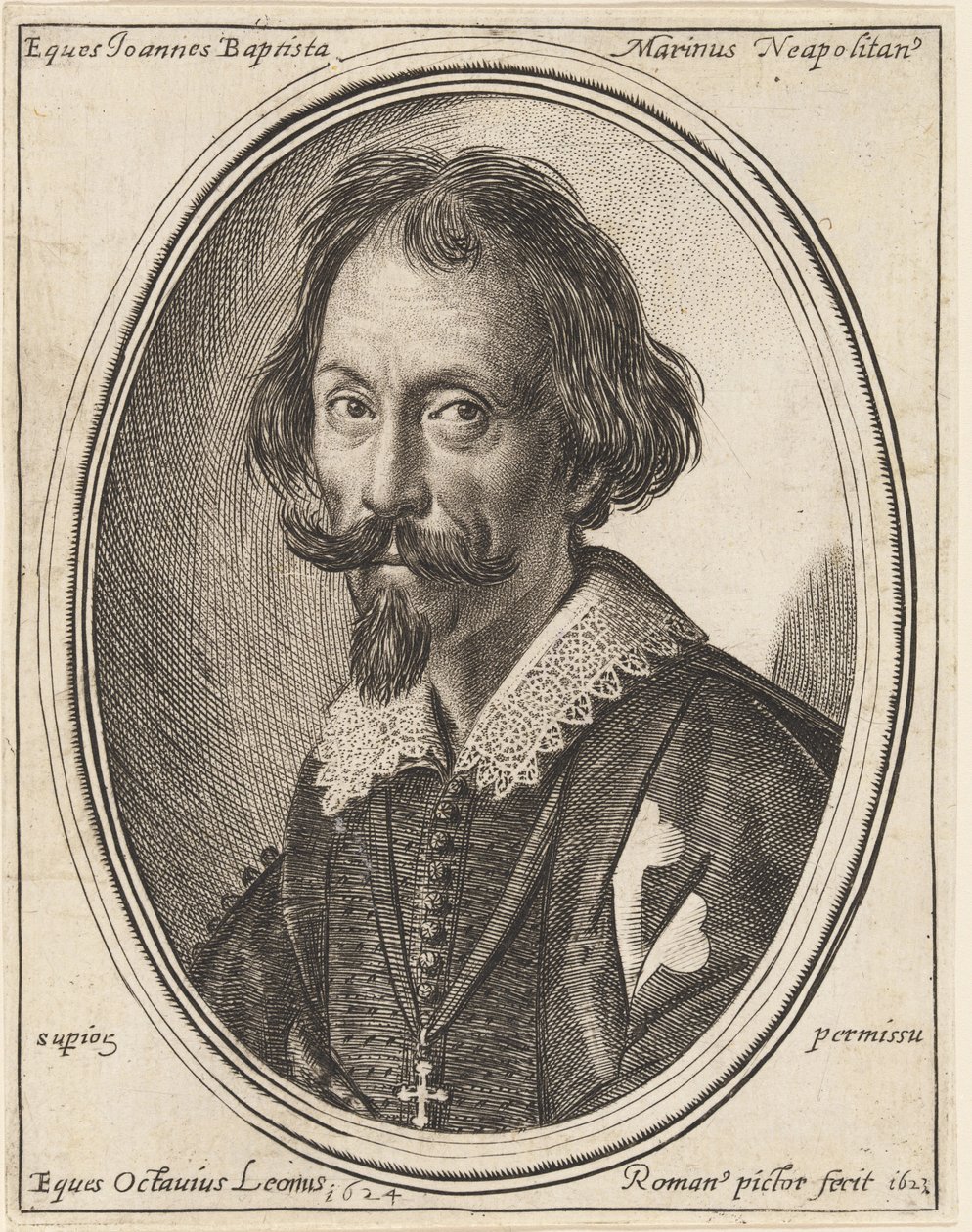 Giovanni Marino av Ottavio Leoni