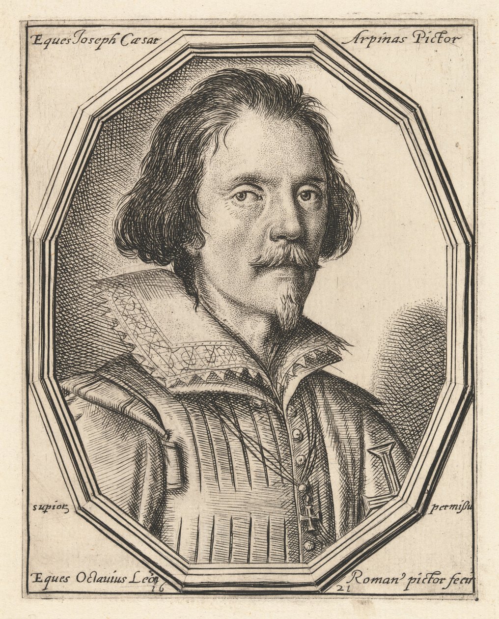 Giuseppe Cesari av Ottavio Leoni