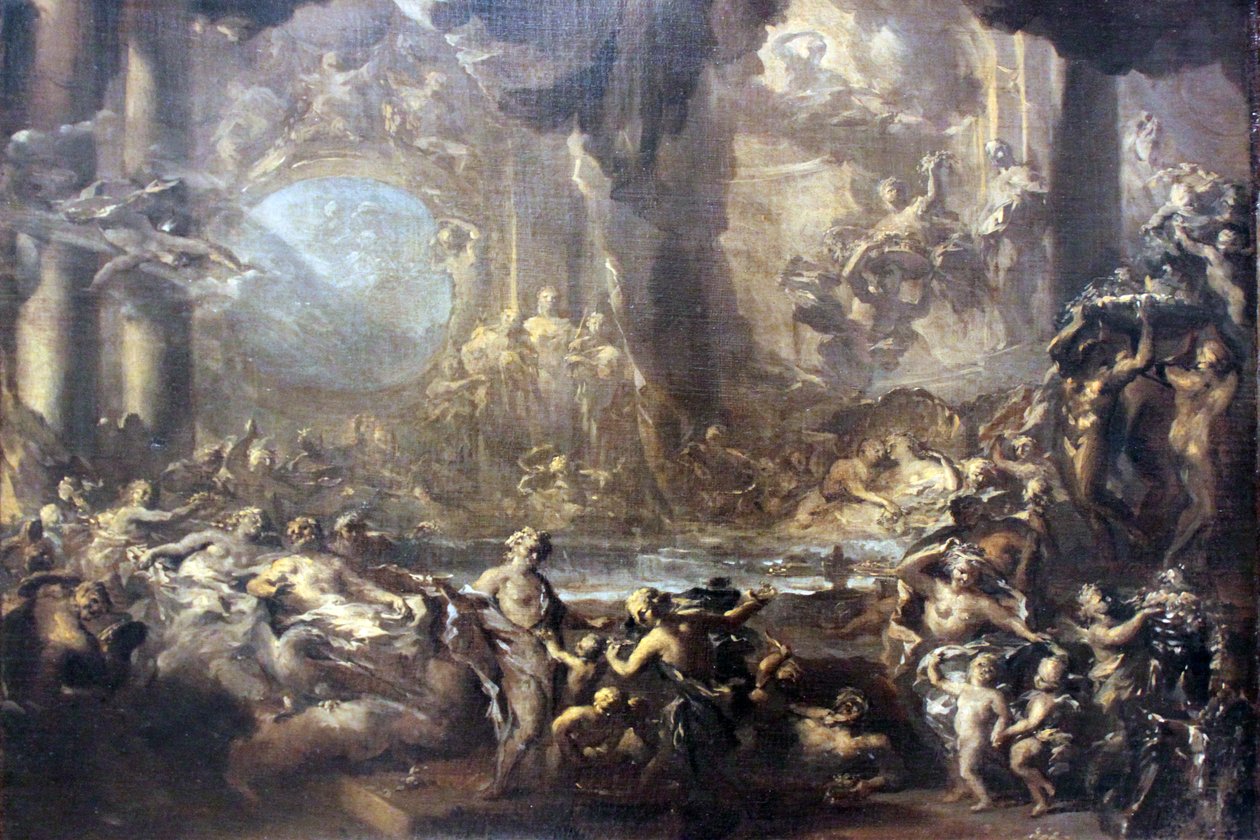 Bryllupet til Peleus og Thetis av Ottmar Elliger
