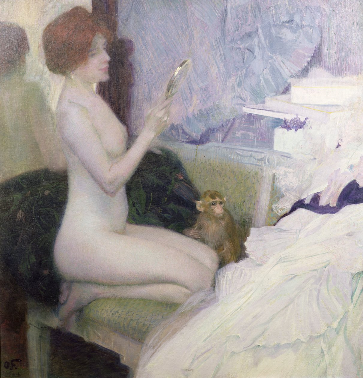 Forfengelighet, 1904 av Otto Friedrich