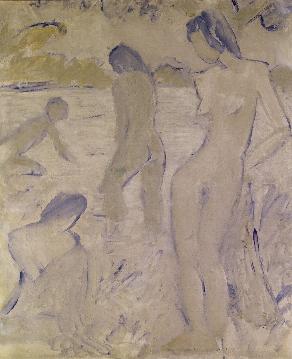 The Baders, 1900-tallet av Otto Mueller