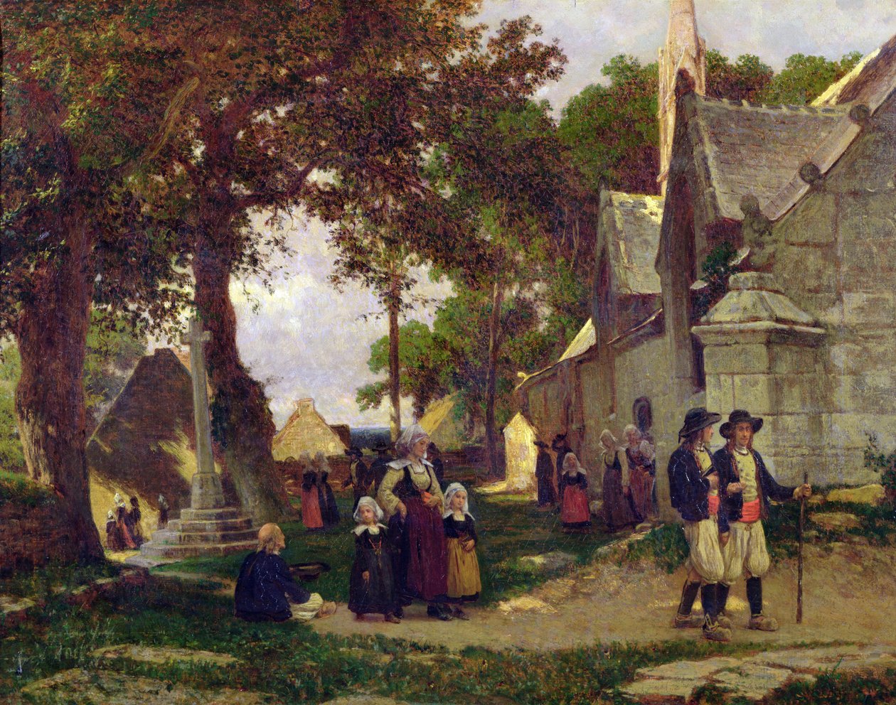 kirke i Bretagne av Otto Weber