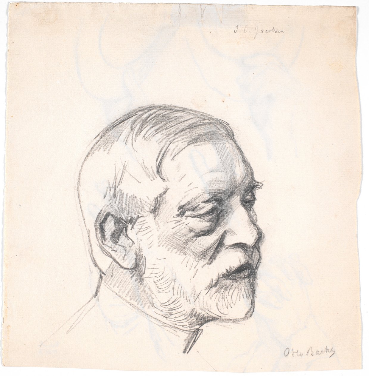 Brygger J.C. Jacobsens hode av Otto Bache