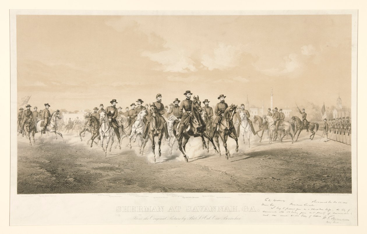 Sherman i Savannah, Ga. av Otto Boetticher