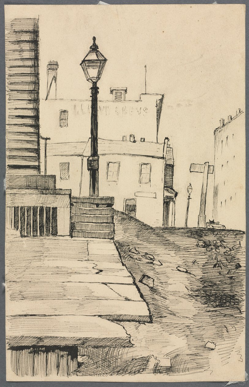 Gatescene, Cleveland. av Otto H. Bacher