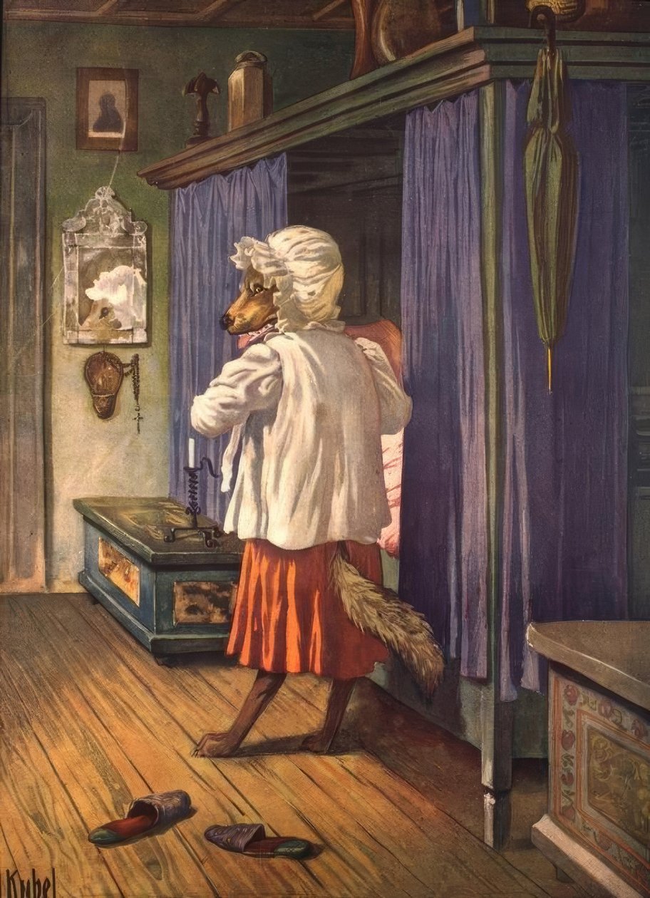 Rødhette av Otto Kubel