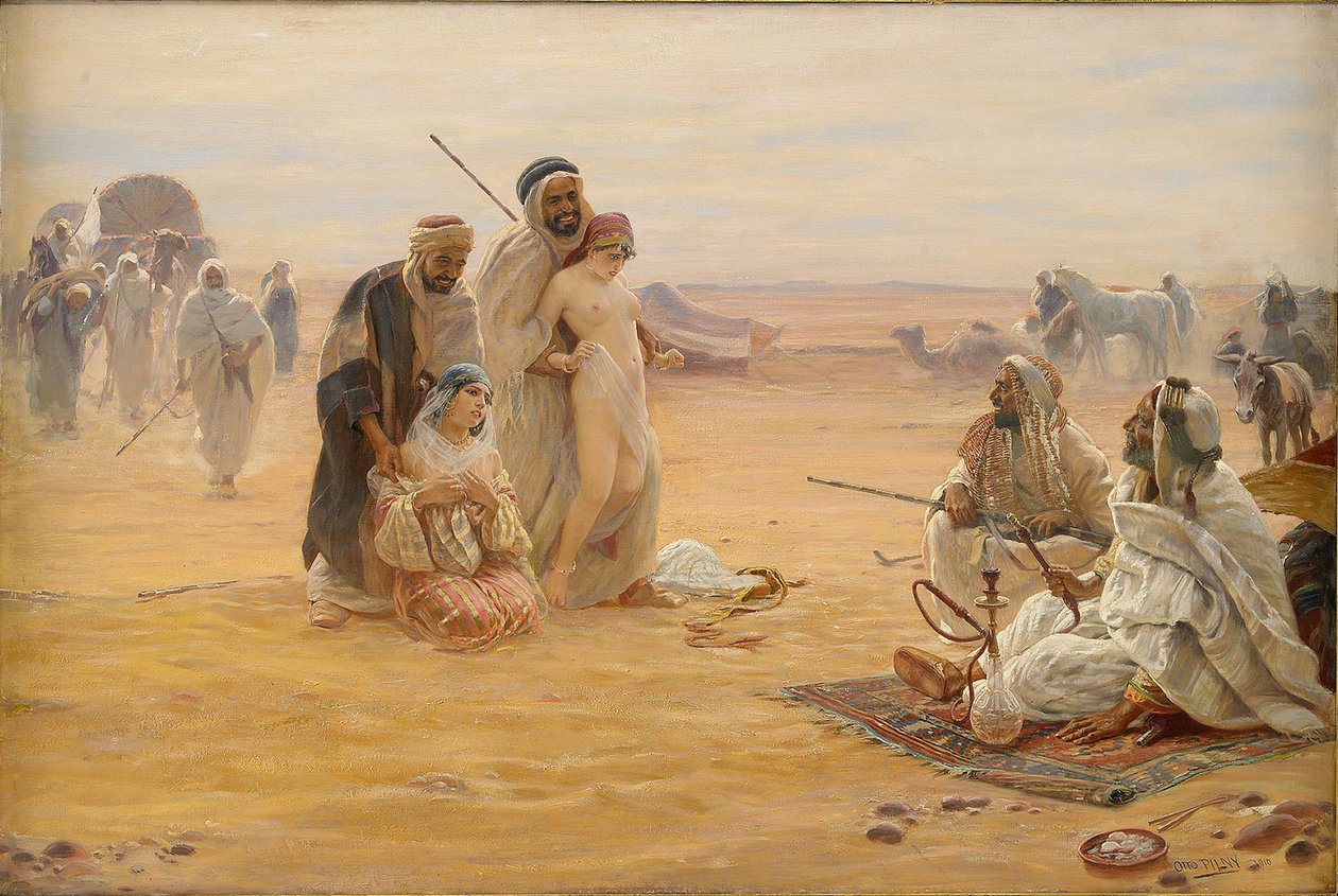 Slavemarkedet, 1910 av Otto Pilny