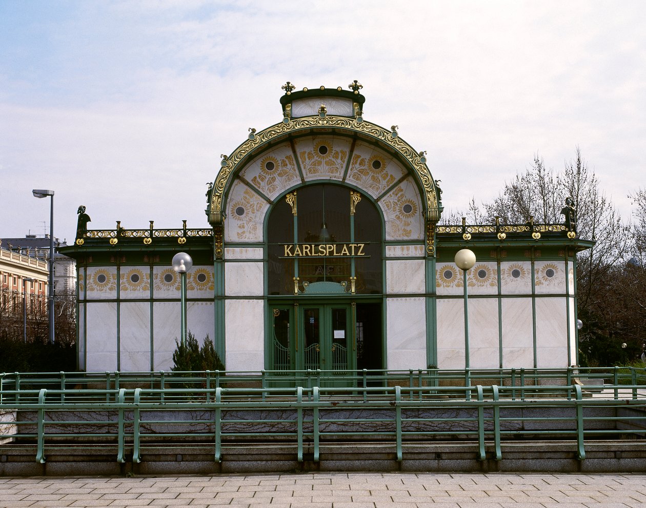 Otto Wagner-paviljongen på Karlsplatz av Otto Wagner
