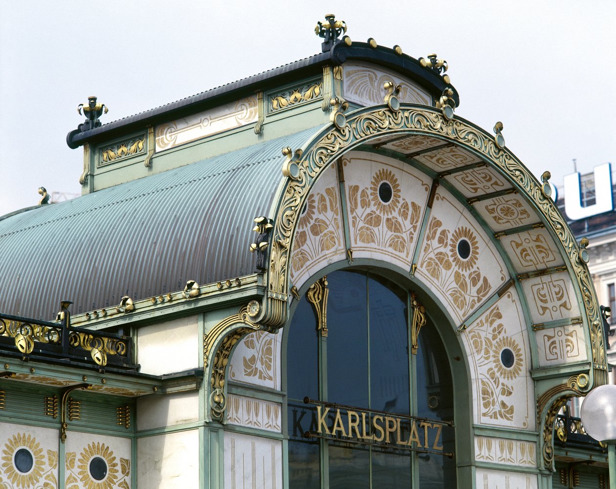 Otto Wagner-paviljongen på Karlsplatz av Otto Wagner