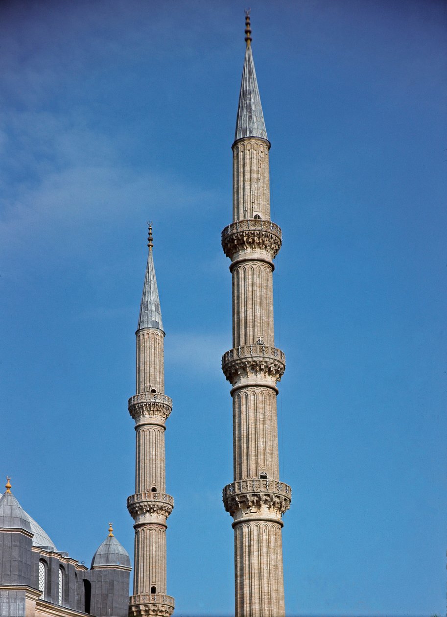 Detalj av minaretene (1575) av Ottoman School