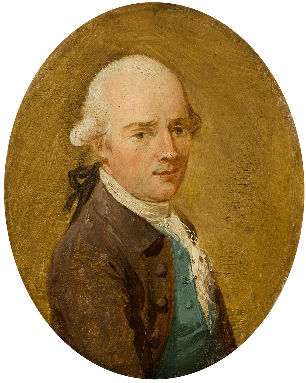 Portrett av en mann av Ozias Humphry