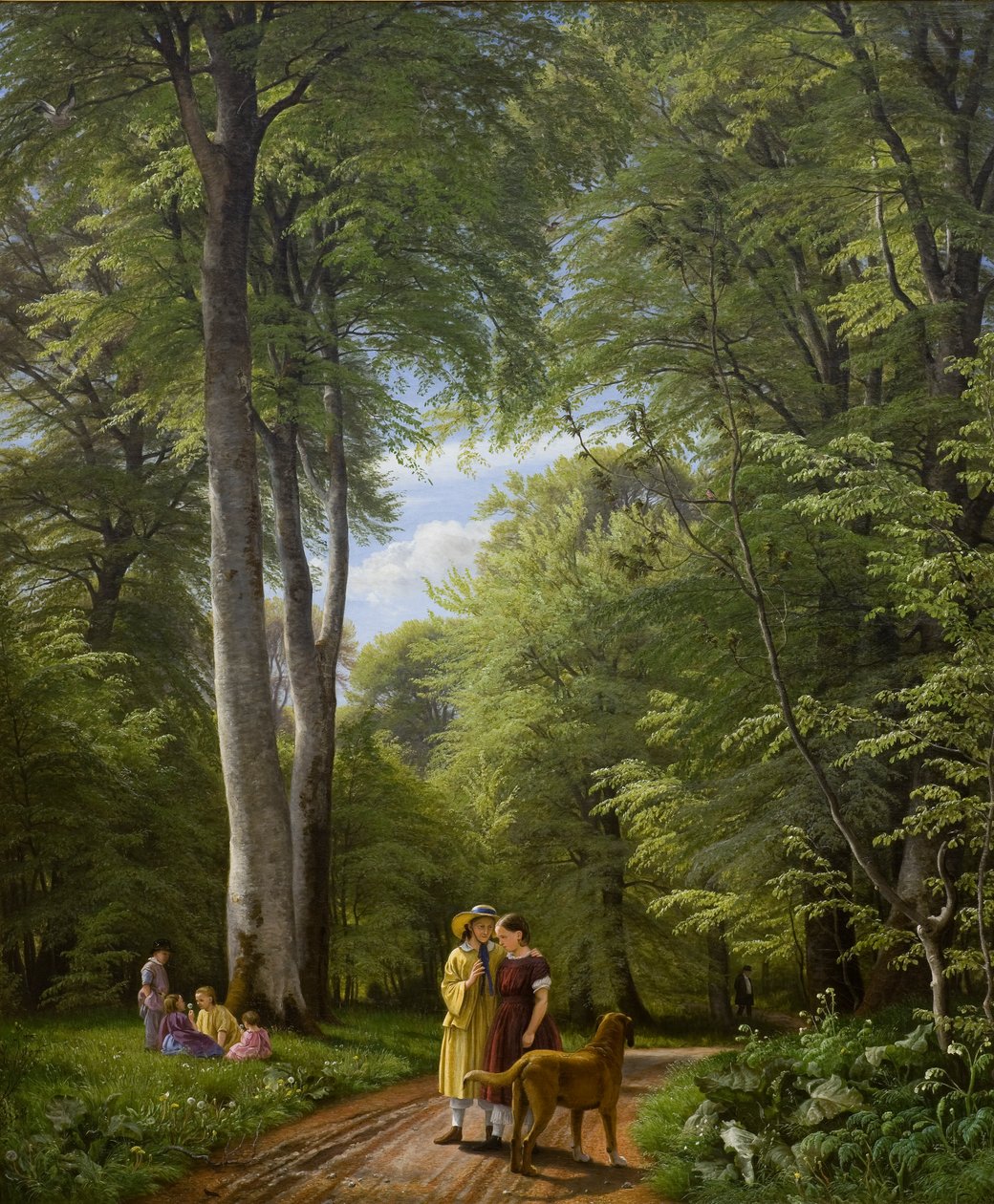 Bøkeskog i mai av P. C. Skovgaard