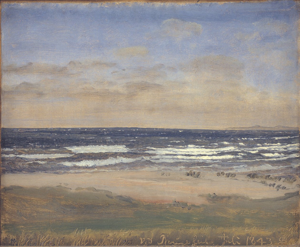 Stranden ved Rågeleje av P.C. Skovgaard