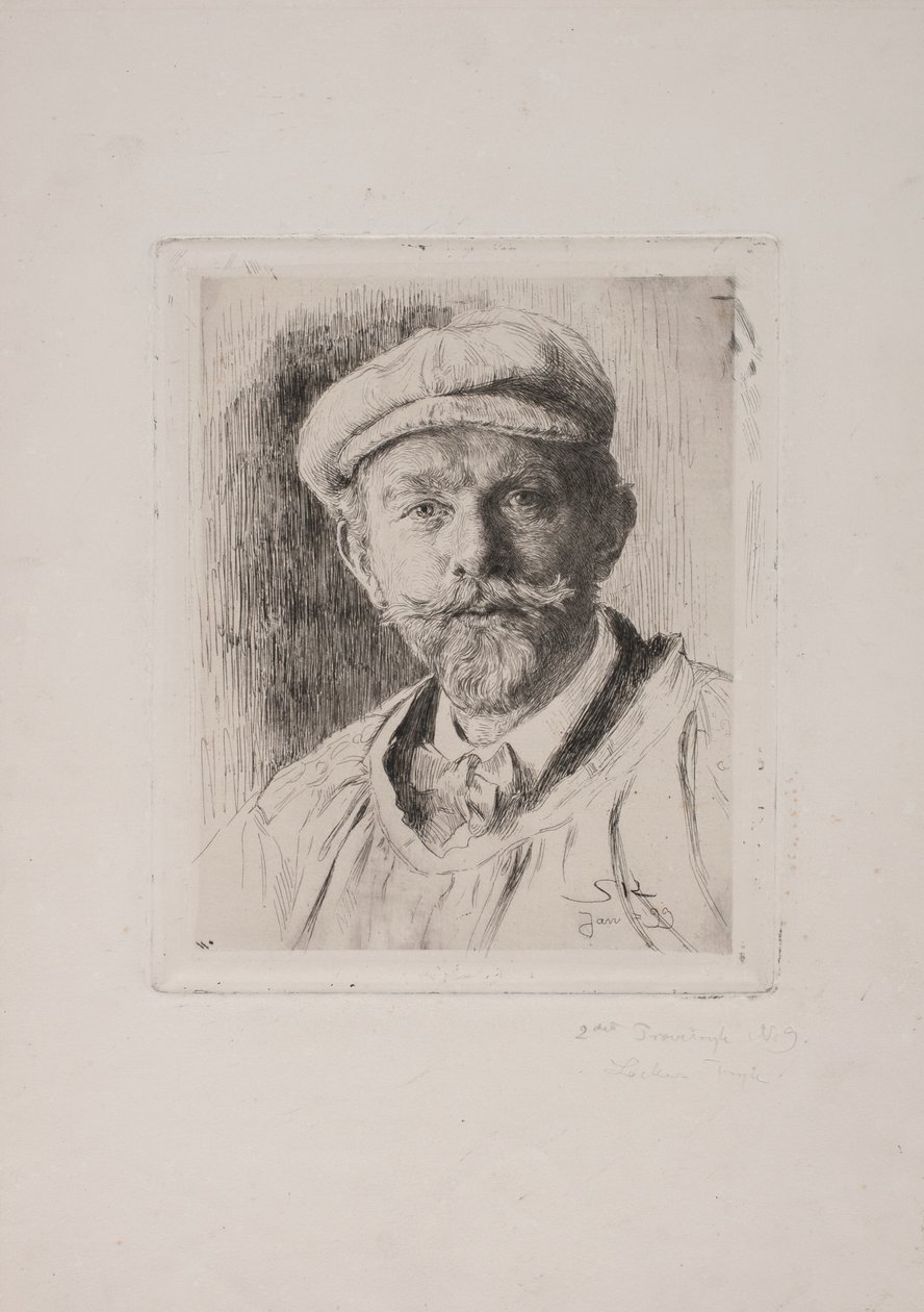 Selvportrett av Peder Severin Krøyer