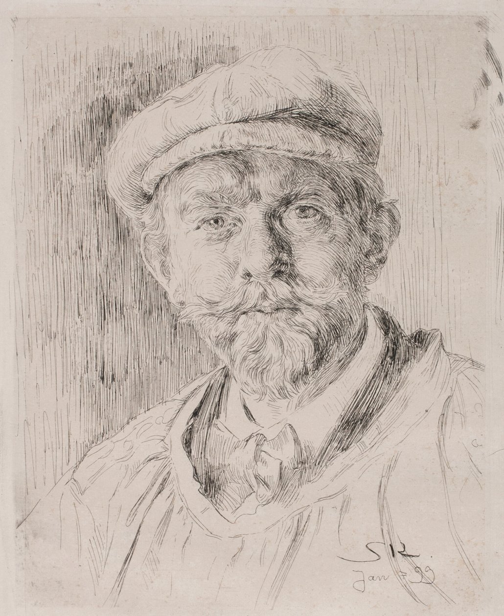 Selvportrett av Peder Severin Krøyer