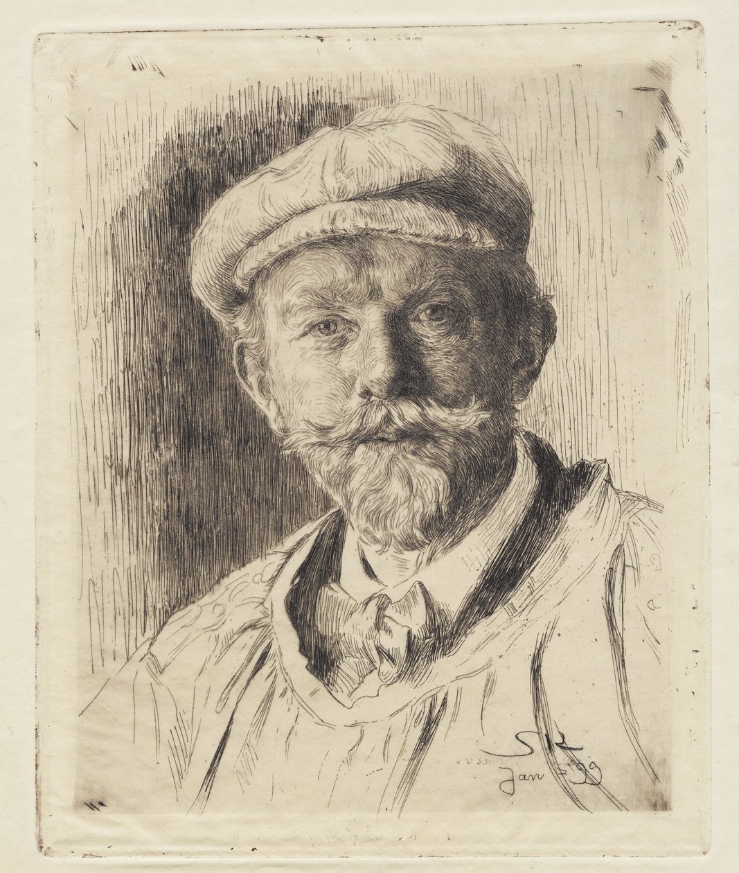Selvportrett av Peder Severin Krøyer