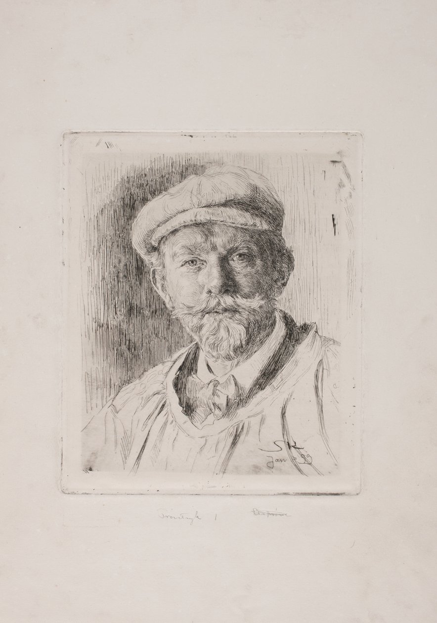 Selvportrett av Peder Severin Krøyer