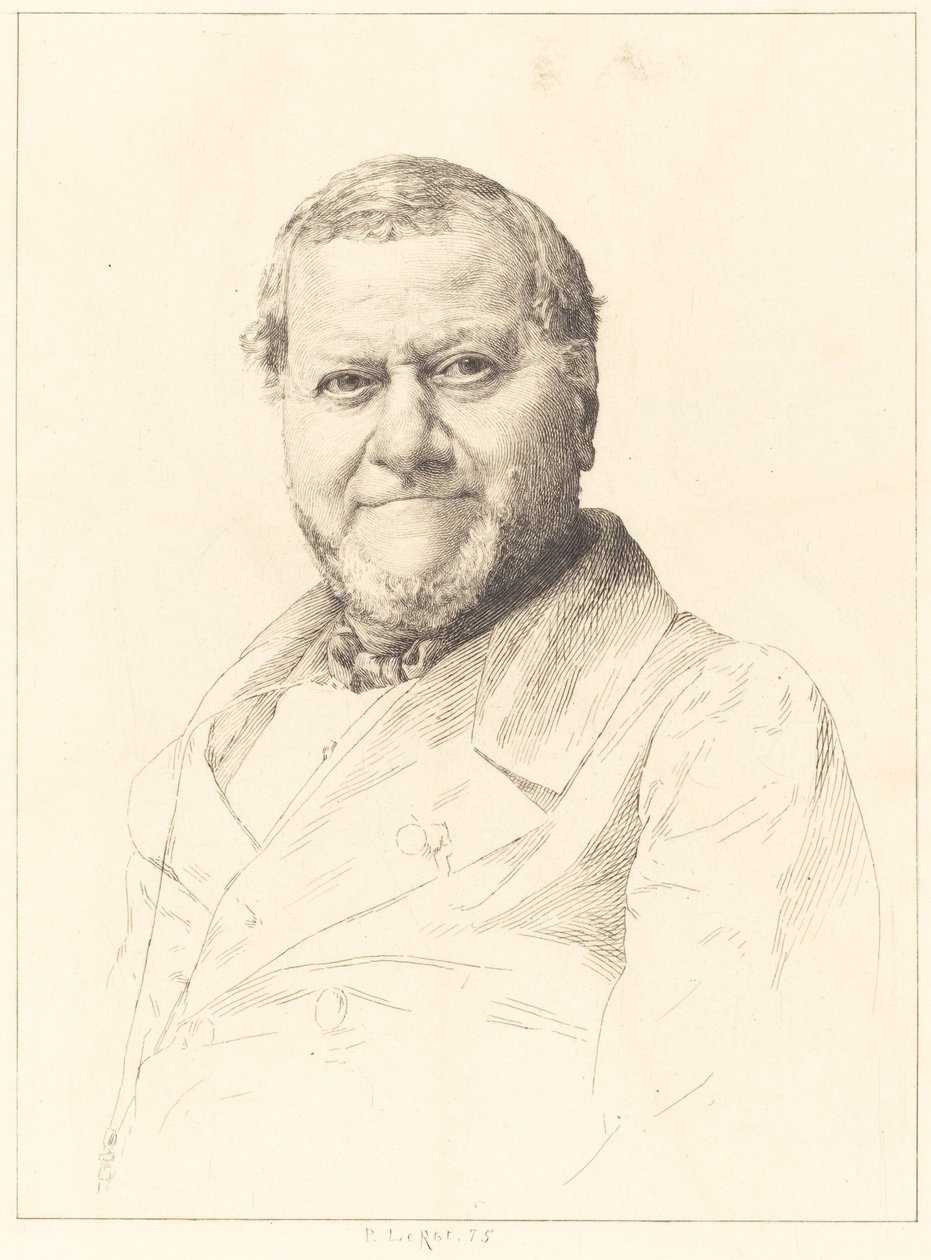 Portrett av en mann av P. le Robert