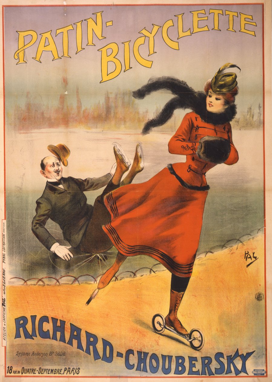 Patin-sykkel - Richard-Choubersky, 1890 av Pal