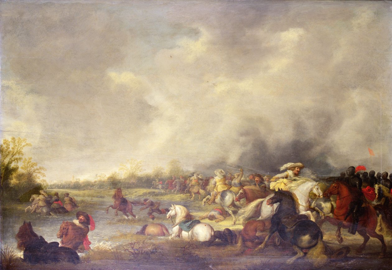 Slaget ved Lutzen (1632) av Anthonie Palamedesz