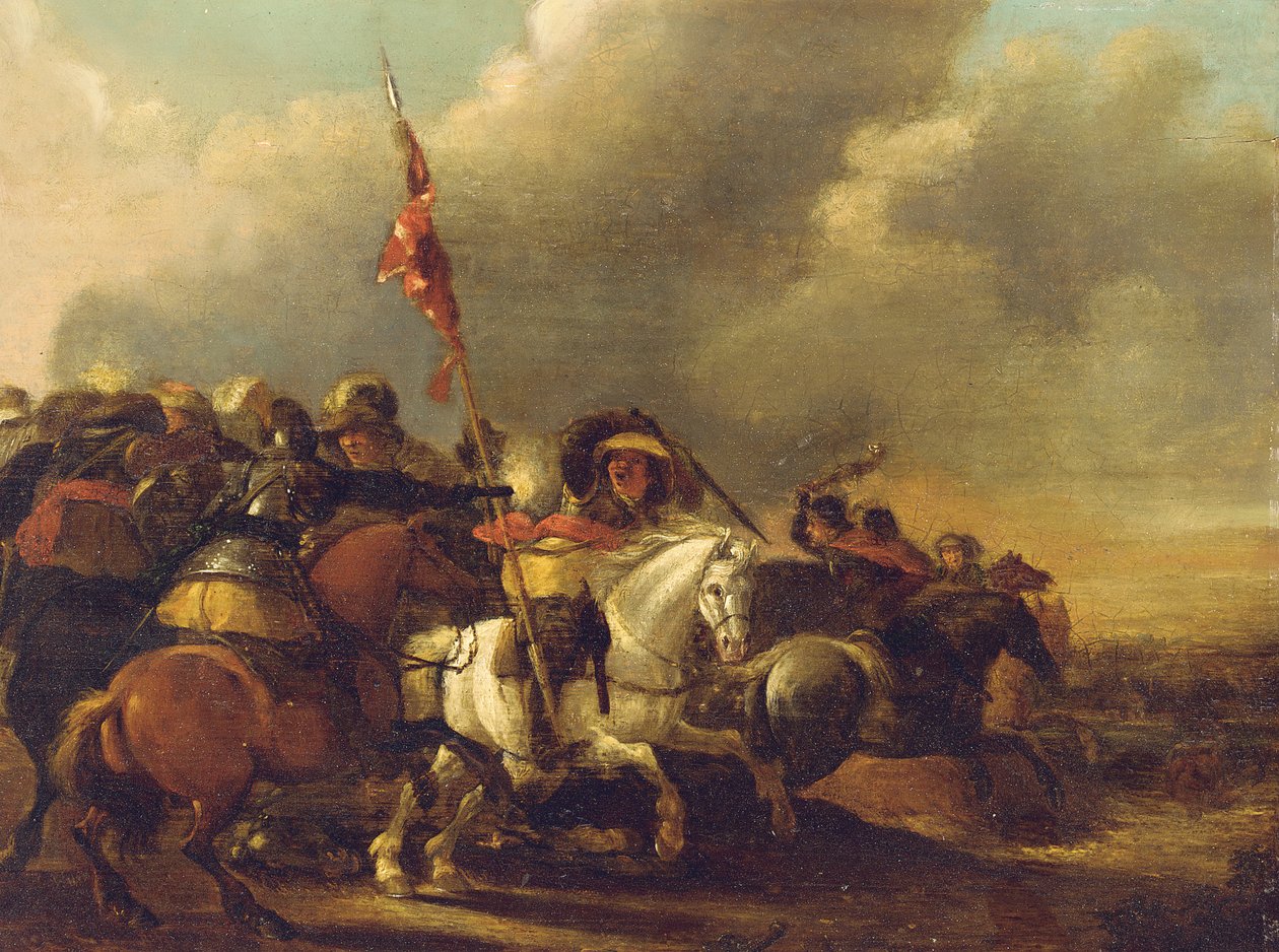 Et kavaleriforlovelse av Palamedes Palamedesz