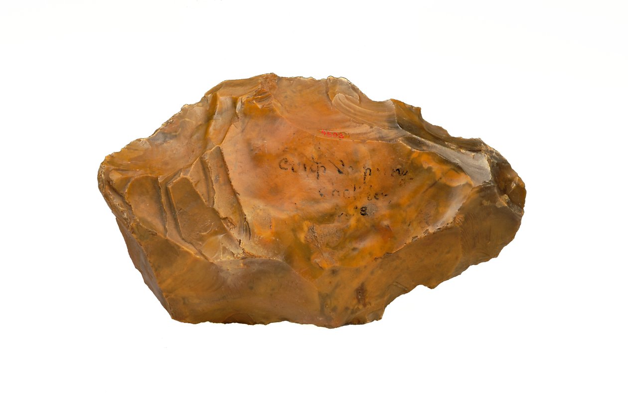 Chellean flint håndøks (flint) av Paleolithic