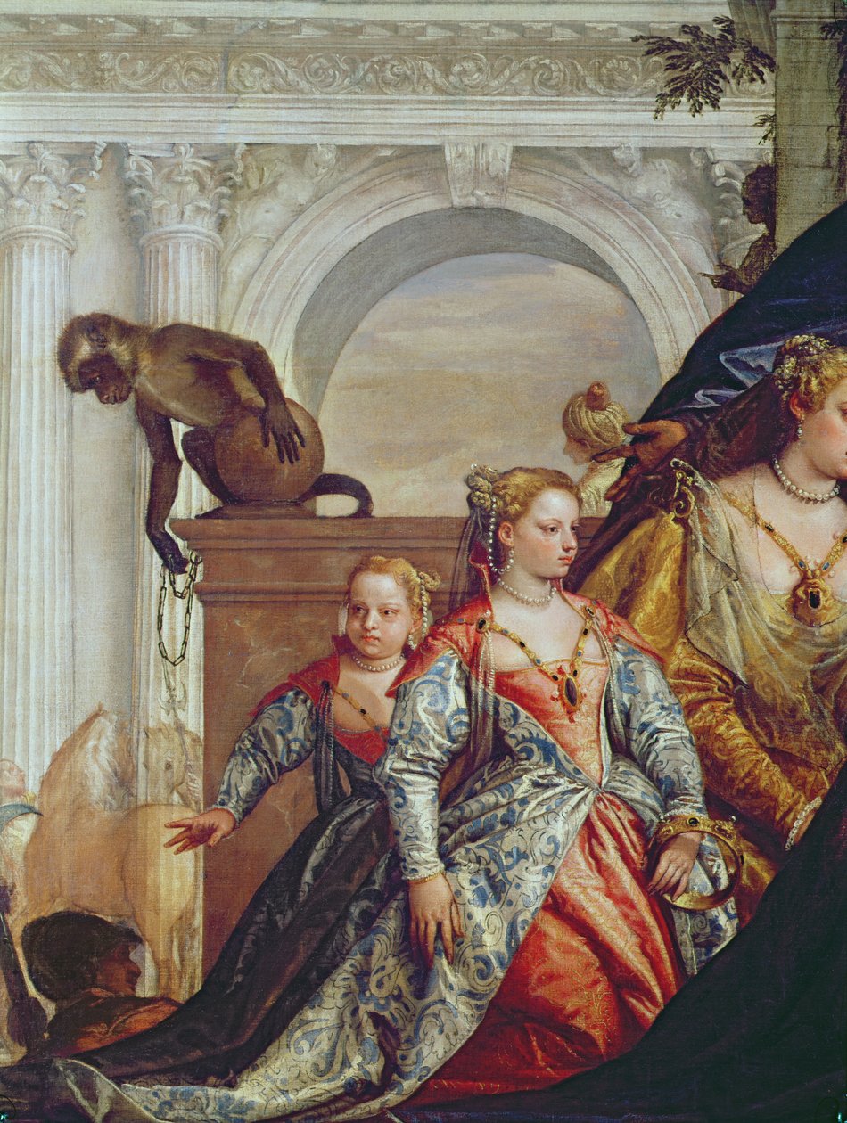 Familie til Darius før Alexander den store (356–323 f.Kr.) (detalj fra 2915) av Paolo Veronese