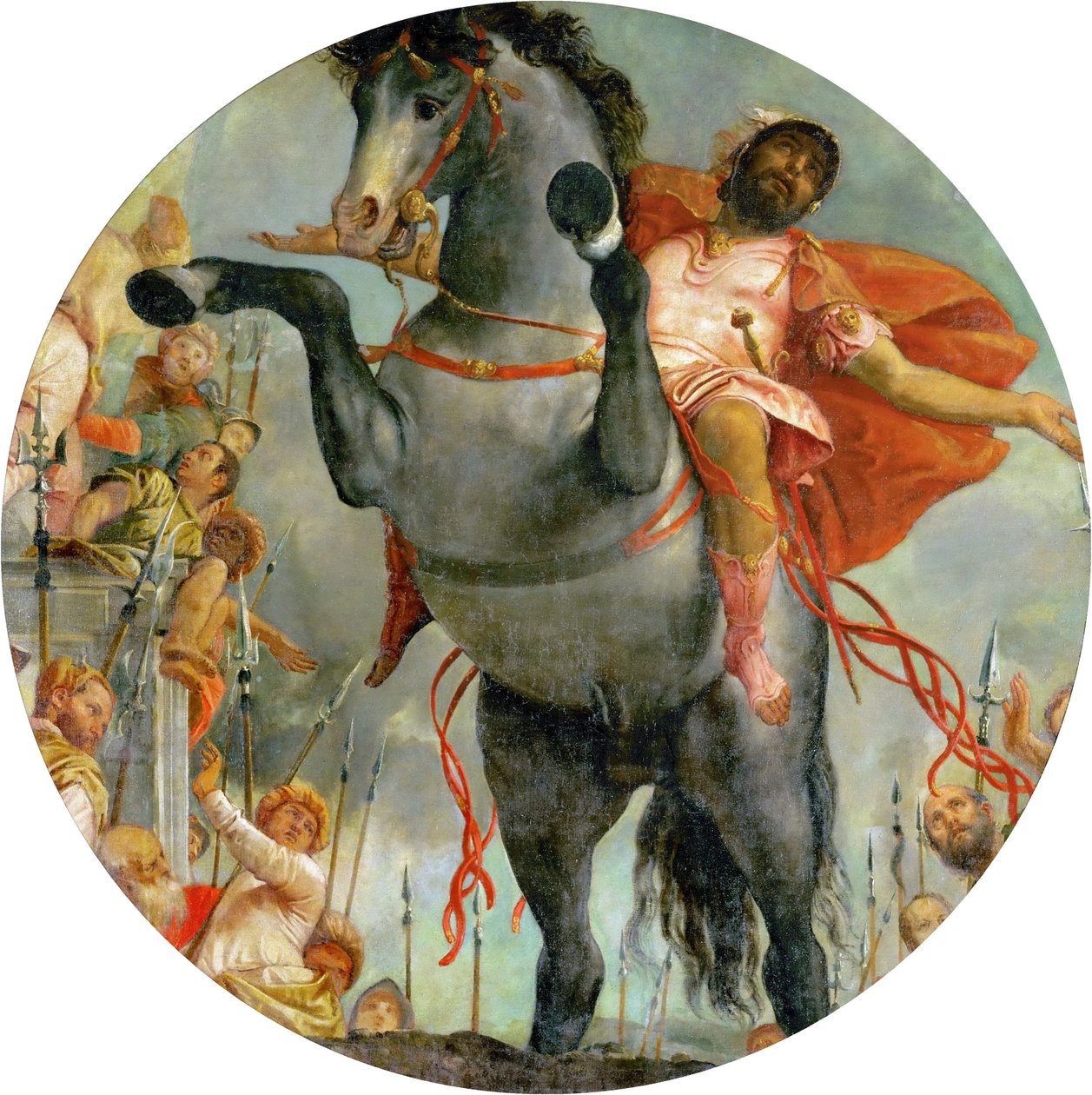 Offeredøden til Marcus Curtius av Paolo Veronese