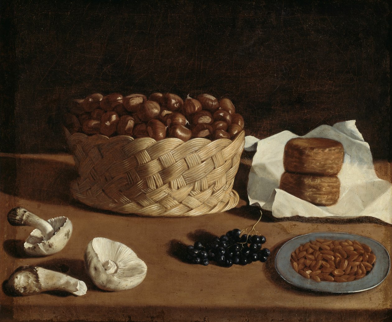 Kjøkken stilleben, ca. 1640. av Paolo Antonio Barbieri
