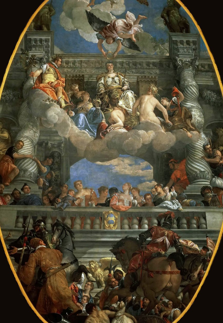 Apotheosis of Venezia, 1585. av Paolo Veronese