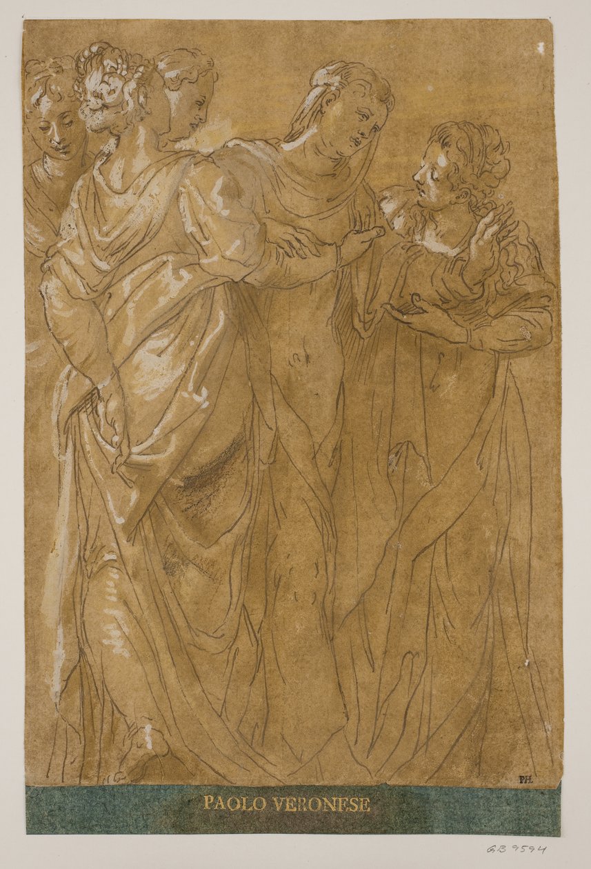 Fem kvinner av Paolo Veronese
