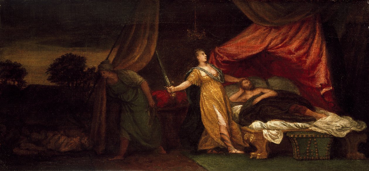 Judith er i ferd med å drepe Holofernes av Paolo Veronese