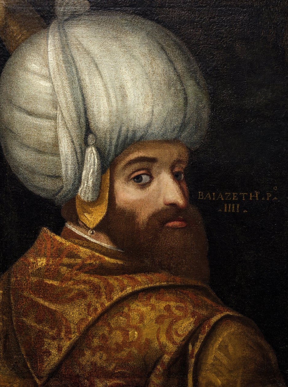 Sultan Bayezid I, ca. 1580. av Paolo, Veronese