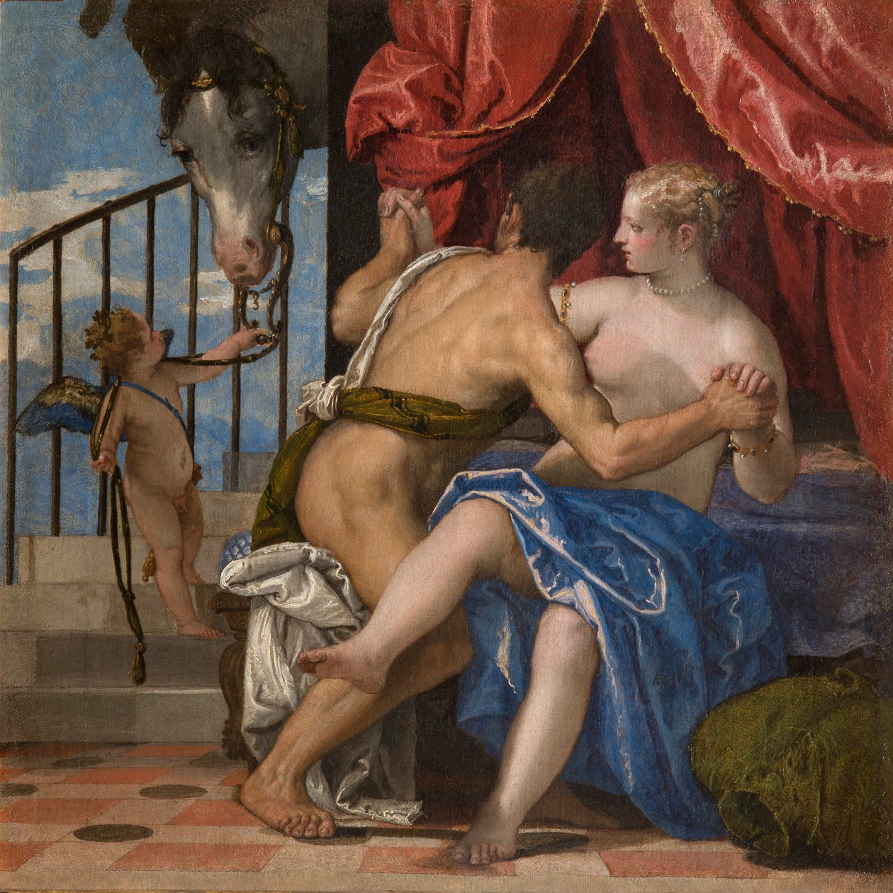 Venus og Mars, ca. 1575. av Paolo Veronese
