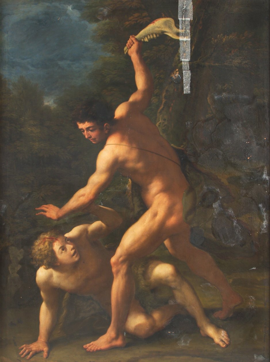 Kain dreper Abel av Paolo de Matteis