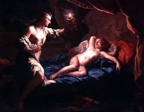 Amor og Psyche av Paolo di Matteis
