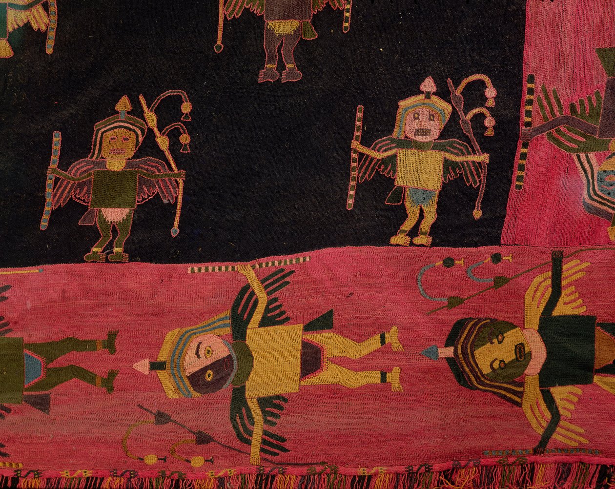 Ullstoff (tekstil) av Paracas Culture