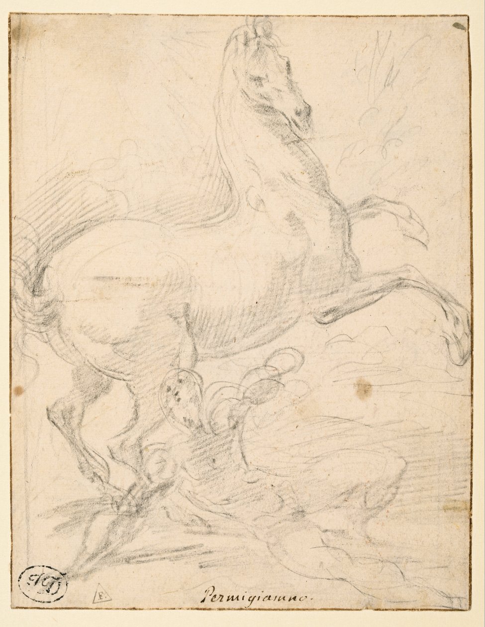 Konvertering av Saint Paul (recto) av Parmigianino