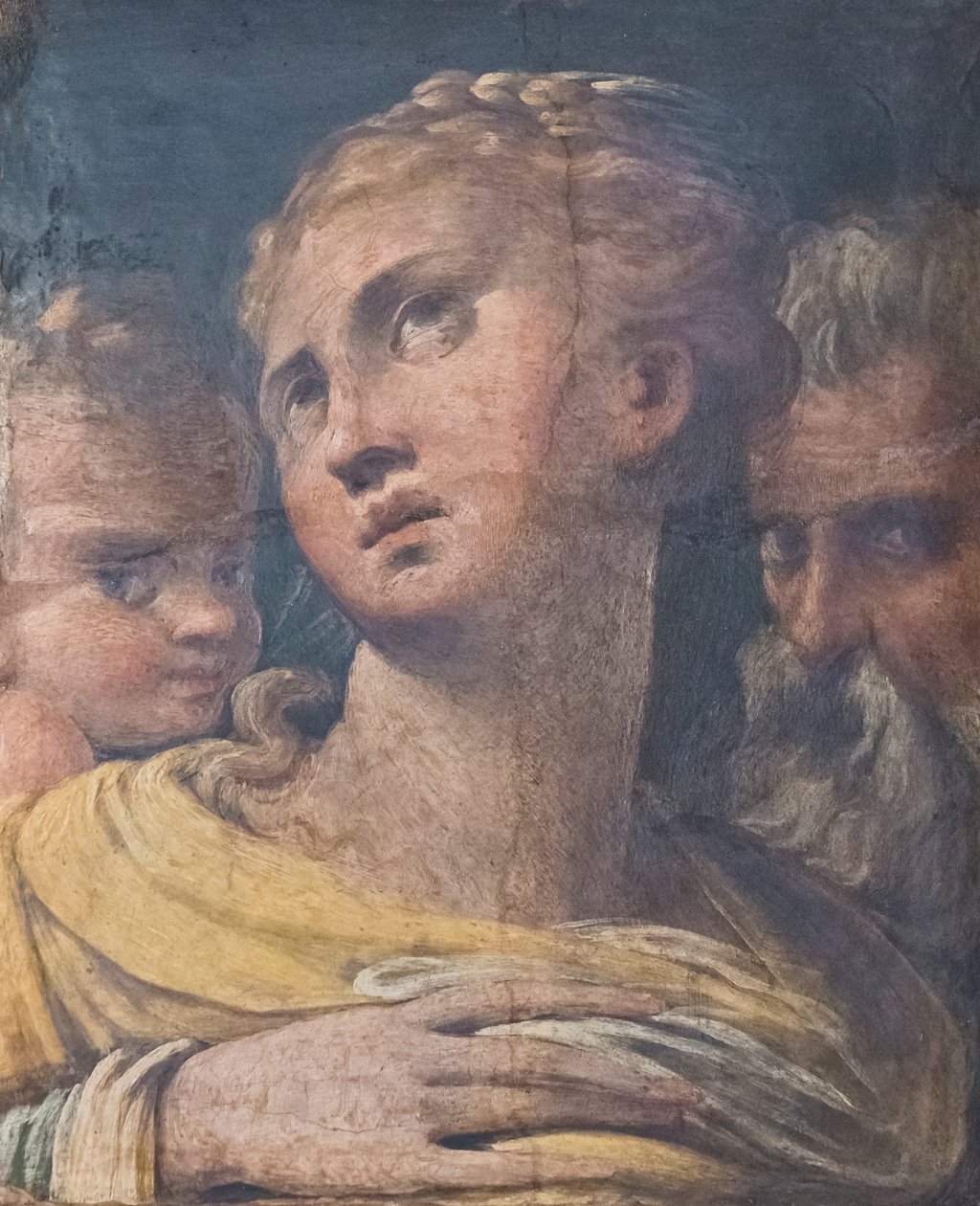 Tre hoder av Parmigianino (1503 40)